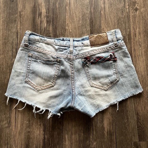 ⚡️3/25$⚡️ Light Blue Jean Shorts - Picture 2 of 3